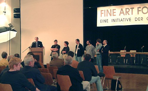 Eröffnung des fine art forums