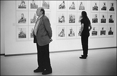 Opening of the expedition of Prof. Bernd Becher: "Pathos der Sachlichkeit" ("emotional speech of objectvity") in the Ludwig Gallery in Oberhausen Castle